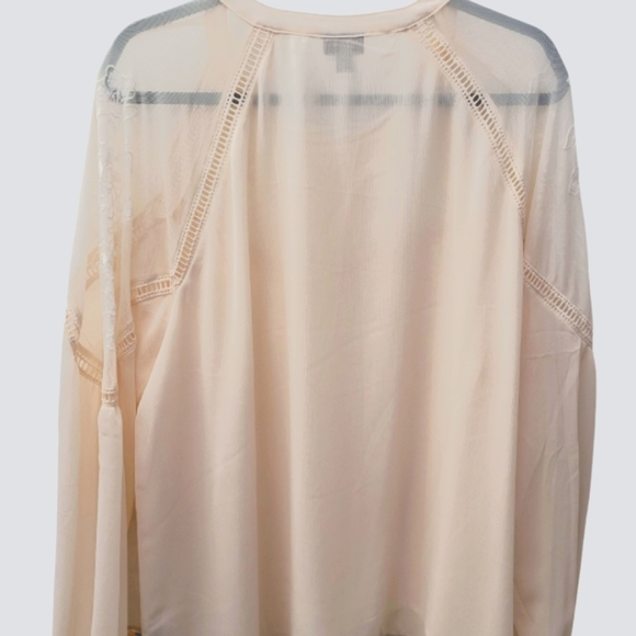 TORRID Chiffon Blouse size 2 - Picture 2 of 5